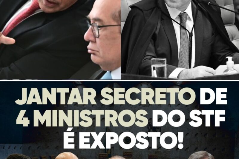 Conspiração nas Sombras: O Jantar Secreto que Abalou os Pilares do STF e o Plano para Derrubar André Mendonça