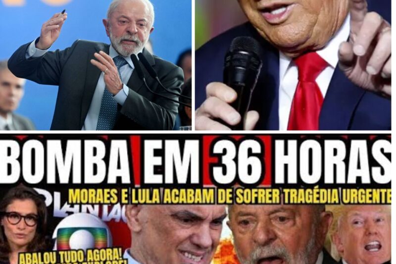 URGENTE! O QUE VEIO A TONA AGORA É INACREDITÁVEL TRUMP ACABA DE REAGIR LULA E XANDÃO EM PÂNICO, M0RT