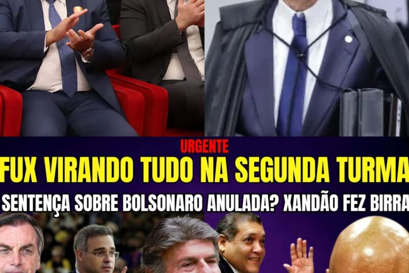 FUX SE UNE A MENDONÇA E NUNES MARQUES: A ALIANÇA NO STF QUE PODE ANULAR TUDO E REABILITAR BOLSONARO