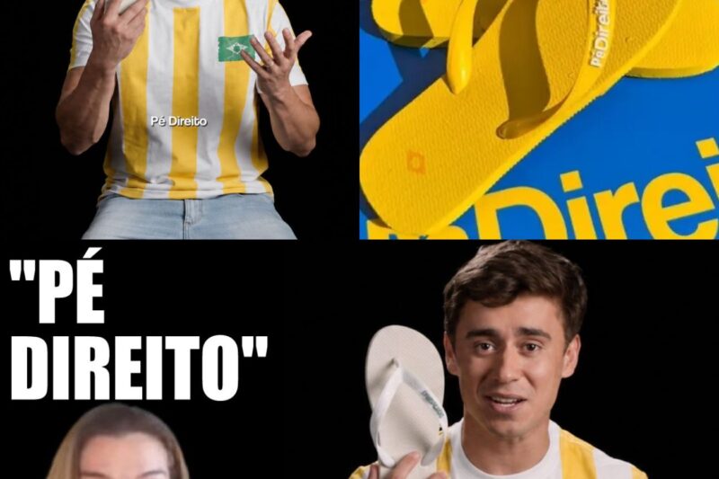 A Vingança de Nikolas Ferreira: Deputado Lança Marca de Chinelos ‘Pé Direito’ como Resposta Direta à Havaianas e Incendeia o Mercado Nacional