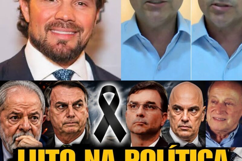 BOMBA EM BRASÍLIA: Luto oficial paralisa o Congresso enquanto Flávio Bolsonaro destrói jornalistas ao vivo e revela segredo assustador envolvendo os milhões ocultos da Rede Globo!