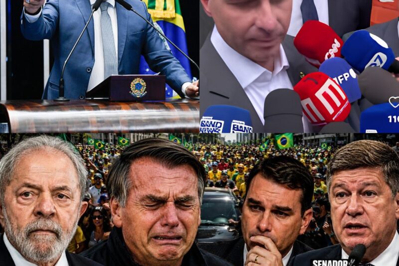 BOMBA EM BRASÍLIA: Senador quebra o silêncio sobre quem mandou matar Bolsonaro, enquanto Lula entra em pânico com segredo devastador que envolve a PF e seu próprio filho!