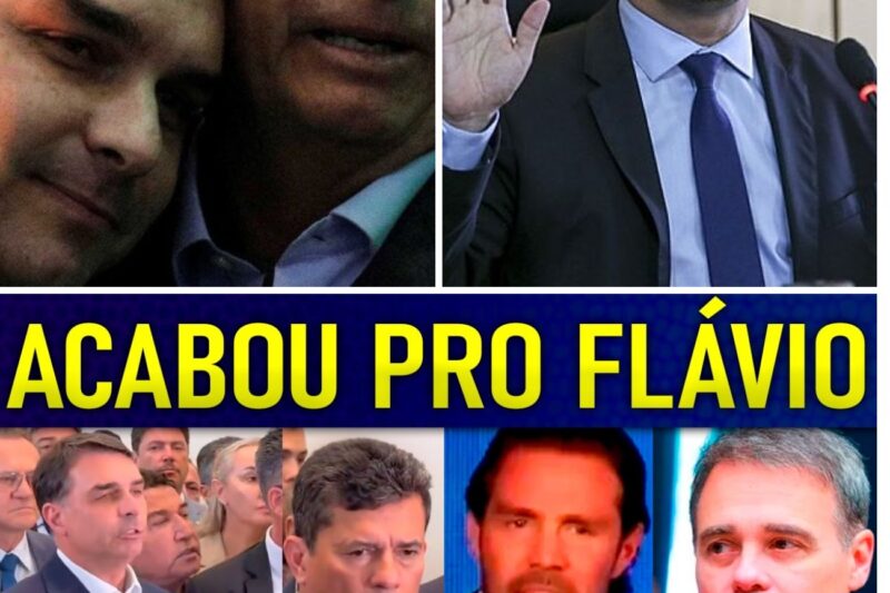 “FUI SIM NA CASA DELE!” Flávio Bolsonaro entra em pânico com fim de candidatura enquanto Sergio Moro fica com ‘cara de bunda’ após revelação de encontro secreto com banqueiro preso!
