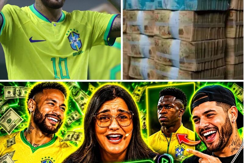“JOGOU A REAL!”: Neymar fatura R$ 30 milhões em 50 minutos após convocação e Zé Felipe não perdoa, debochando abertamente de Vini Jr. nas redes!