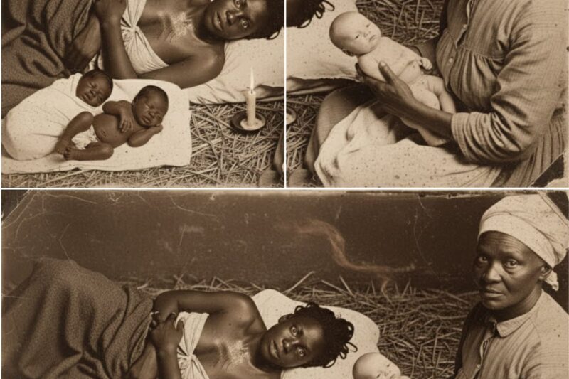 Mãe escrava obriga trigêmeos a abandonar dois filhos para salvar a clareira (Veracruz, 1830)