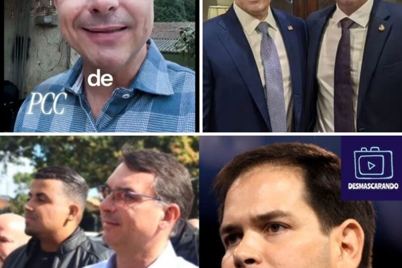 “Chocante! Flávio Bolsonaro Exposto  Fotos com Comando Vermelho e Joias Valiosas Revelam Conexões Perigosas – Descubra os Impactos Agora!”