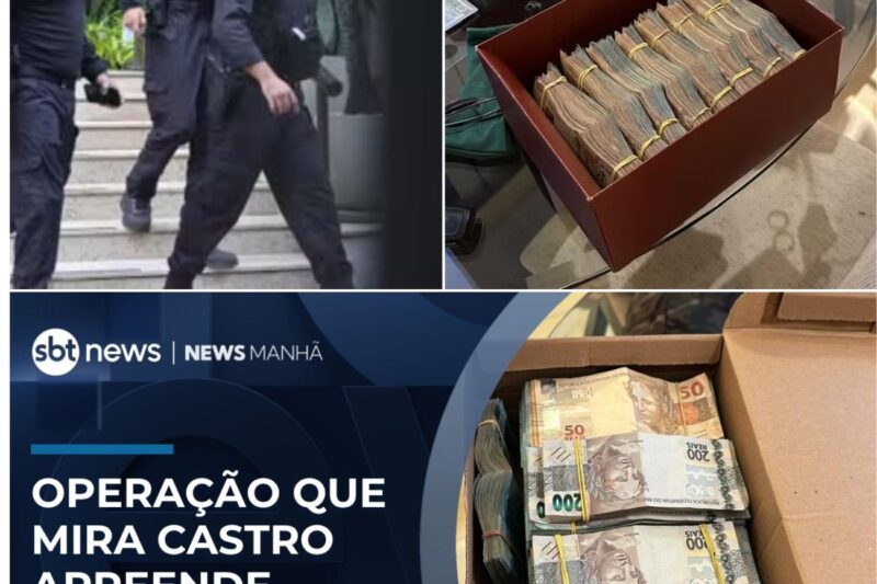 CHOQUE TOTAL! Polícia Federal encontra R$ 500 MIL na casa de policial civil enquanto investiga esquema ligado ao governo Cláudio Castro – Veja a repercussão!