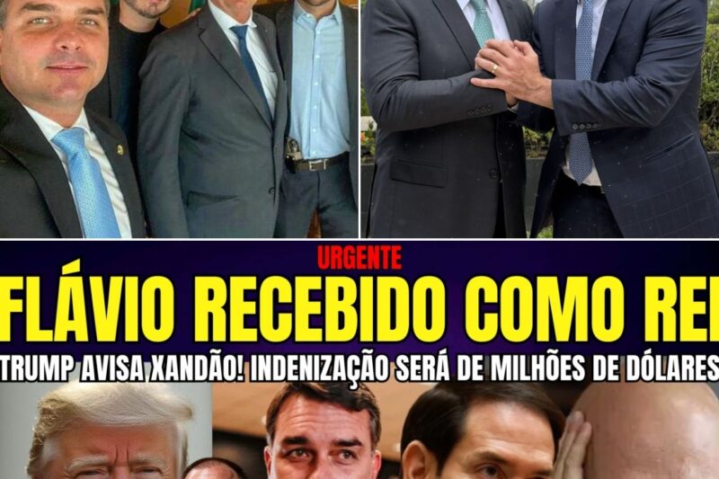 “Choque Explosivo! Alexandre de Moraes em Crise Total Milhões em Jogo Após Confronto com Flávio Bolsonaro e Trump – Descubra Todos os Bastidores!”