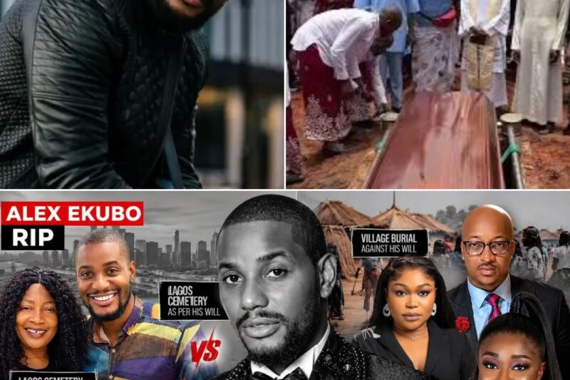 “Family Feud Erupts Over Alex Ekubo’s Burial: Secret Wishes Clash With Traditional Demands – Nigerians Stunned by the Hidden Drama!”