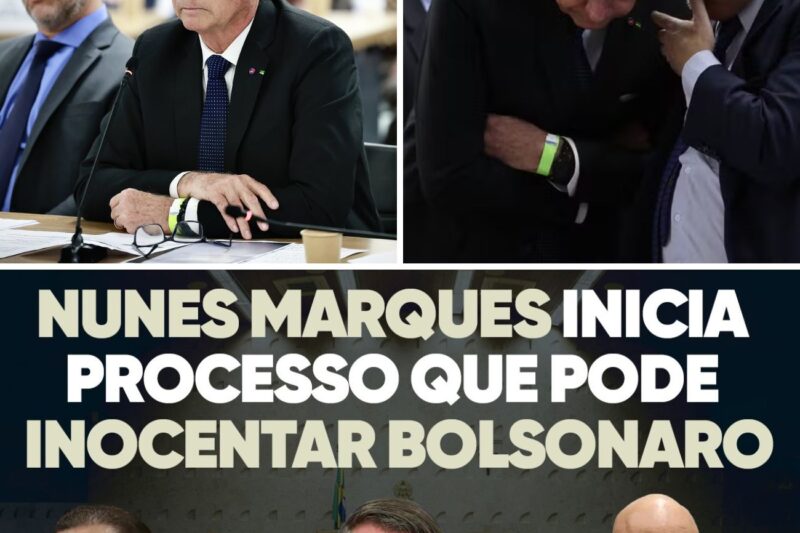 “Chocante! Nunes Marques Pode Anular Condenação de Bolsonaro e Liberá-lo Imediatamente: Entenda o Risco Político que Está Deixando o STF em Alerta – Clique e Confira Todos os Detalhes!”
