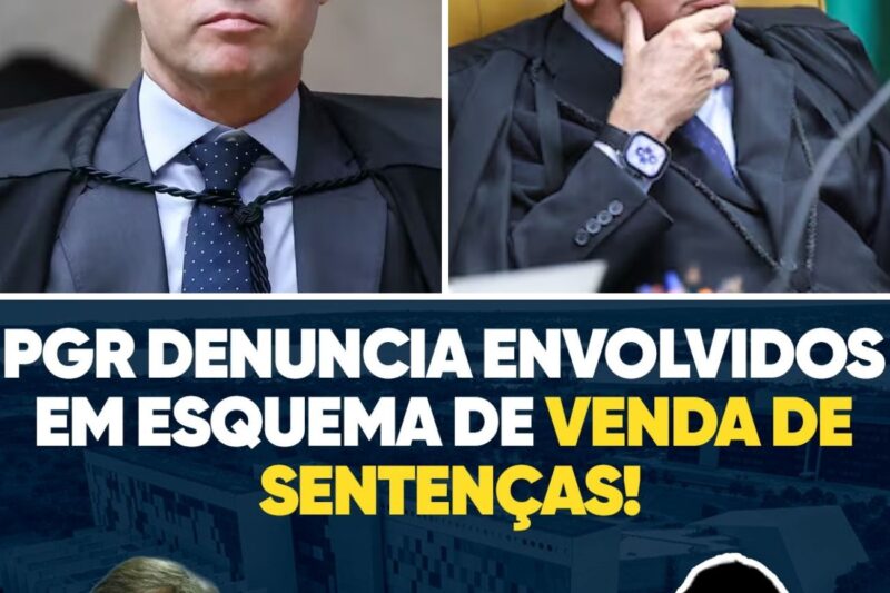 “Escândalo Chocante! Deltan Diniz Alerta com Olhar Indignado: Venda de Sentenças no STJ – Descubra a Verdade Por Trás do Esquema e Clique Agora!”