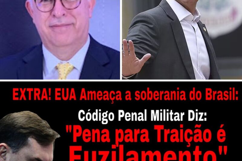 “EXTRA! ALERTA CHOCANTE de especialista: Flávio Bolsonaro em risco! ‘Fuzilamento é a pena para traição’ – Descubra o que Trump realmente quer no Brasil!”