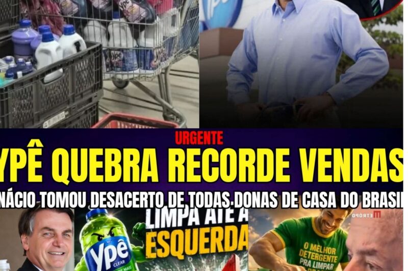 A REVOLTA DAS DONAS DE CASA: RECORDE HISTÓRICO DA YPÊ DESMASCARA PERSEGUIÇÃO E HUMILHA ESTRATÉGIA DO GOVERNO