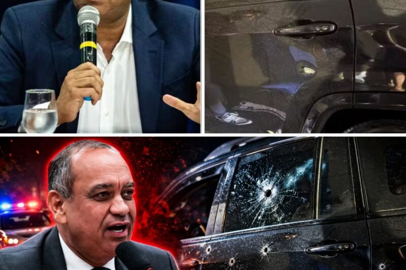 ESTADO DE SÍTIO: DEPUTADO FEDERAL SOFRE ATENTADO A TIROS EM EMBOSCADA NA DUTRA E FLÁVIO BOLSONARO EXIGE REDUÇÃO DA MAIORIDADE PENAL APÓS CRIME BÁRBARO