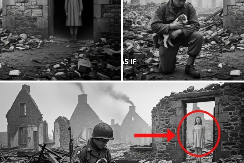 O Mistério de 1944: Como uma Foto de um Soldado e um Filhote Revelou “Observadores” Sobrenaturais na Normandia