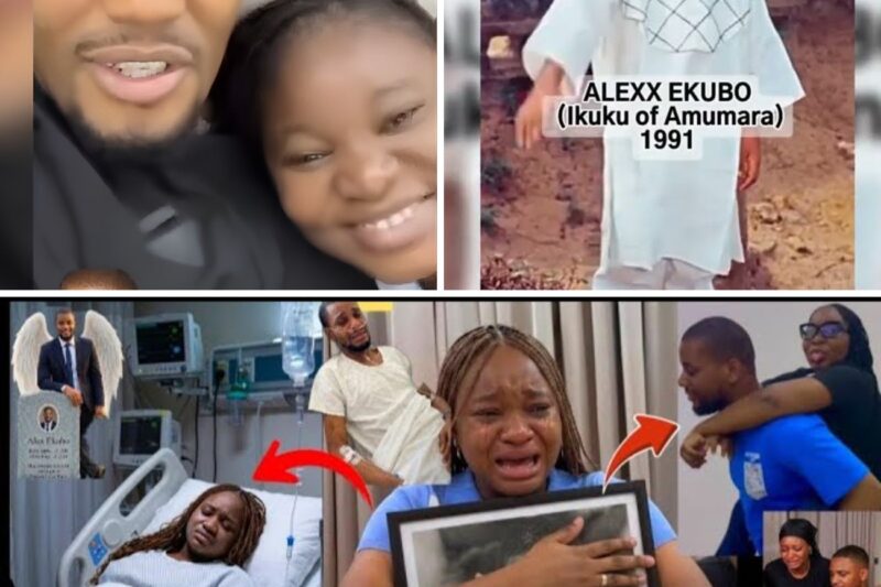 “I Miss My Brother So Much!” — Tears Flow As Alex Ekubo’s Sister Breaks Down On Hospital Bed, Service Of Songs Video Leaves Nigerians Heartbroken