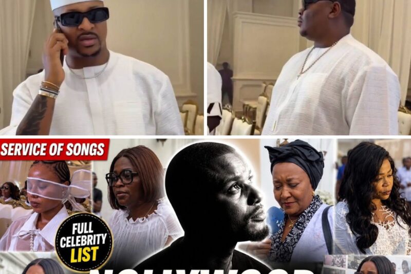 Lagos Froze as Nollywood Stars Stormed Alexx Ekubo’s Service of Songs in White — The Faces, Tears and Hidden Pain That Left Nigeria Speechless