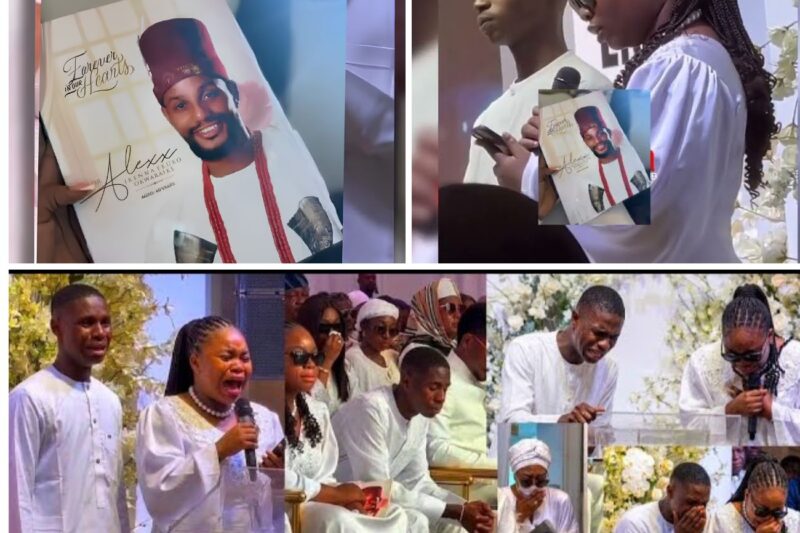 “Heartbroken Siblings Stand in Tears as Alex Ekubo’s Legacy Lives On – A Tribute That Shatters the Soul