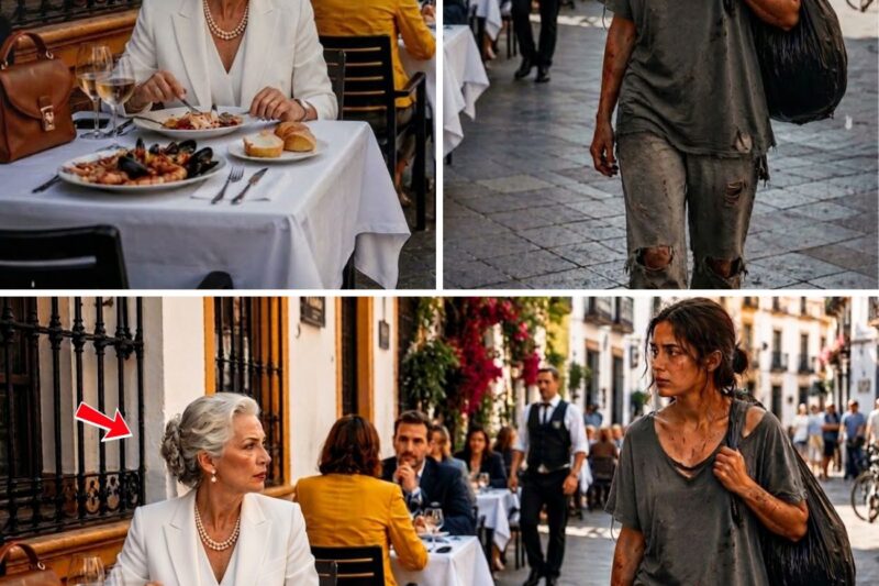Posso Comer Suas Sobras?” — Uma Garota Sem Teto Perguntou à Bilionária… E Ela Mudou Tudo