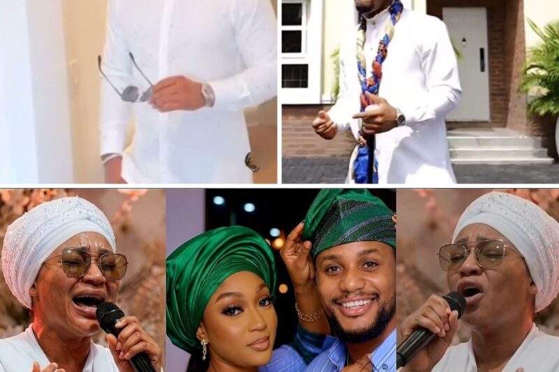 “Pregnant Anwuli Ekubo Breaks Down in Tears at Alex Ekubo Service of Songs — Emotional Tribute Leaves Nigeria in Shock”