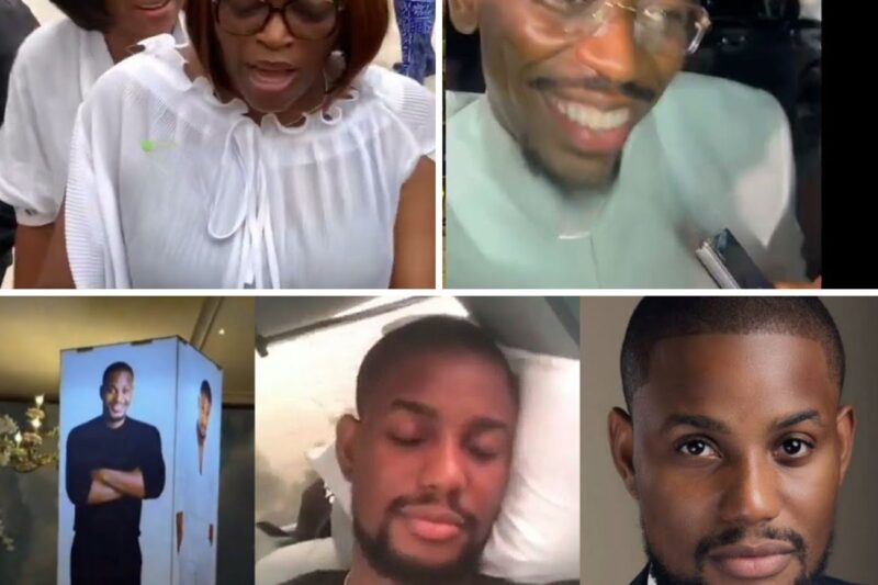 “No final goodbye: Emotional burial of Alex Ekubo leaves mourners shattered as they say his love will never die”