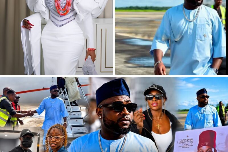 Davido, Ini Edo, Yomi Casual, and Omoni Oboli Arrive in Abia: A Moving Vigil for Alex Ekubo