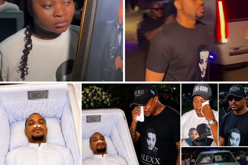 Alex Ekubo: His Mother Breaks Down, Celebrities Weep, and an Emotional Farewell Shakes Abia