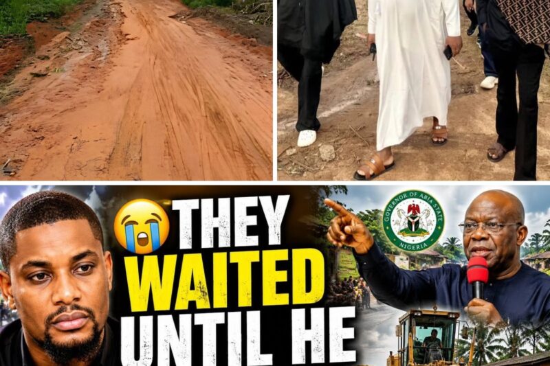 Hours Before Burial, Governor Otti’s Last-Minute Gesture for Alex Ekubo’s Village Sparks Tears, Questions and Heated Reactions