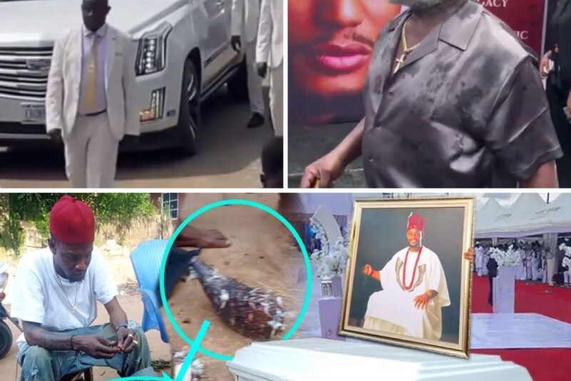 Viral Moment at Alexx Ekubo’s Burial Leaves Nigerians Asking One Big Question