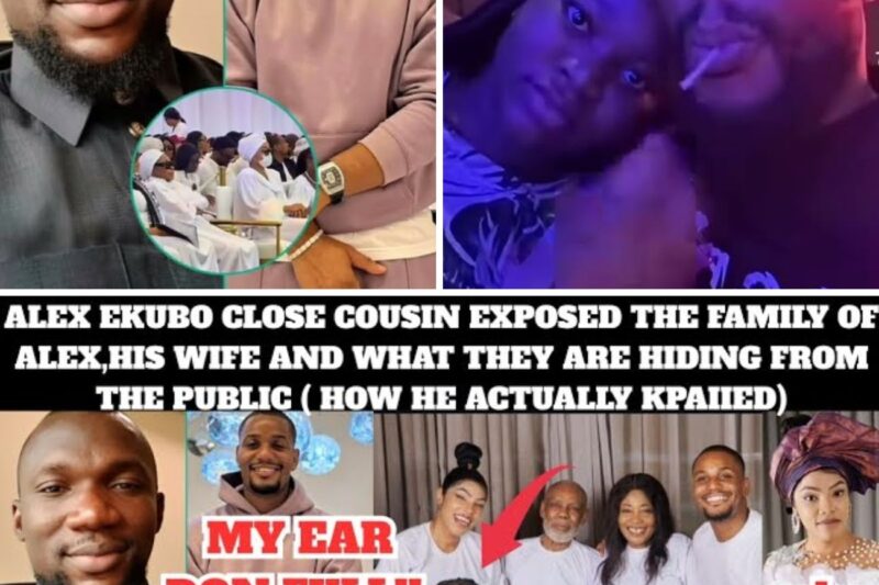 Fresh tension has surrounded the late Nollywood actor Alexx Ekubo after a close relative allegedly raised questions about family communication, burial arrangements, and private matters now spilling into public view.