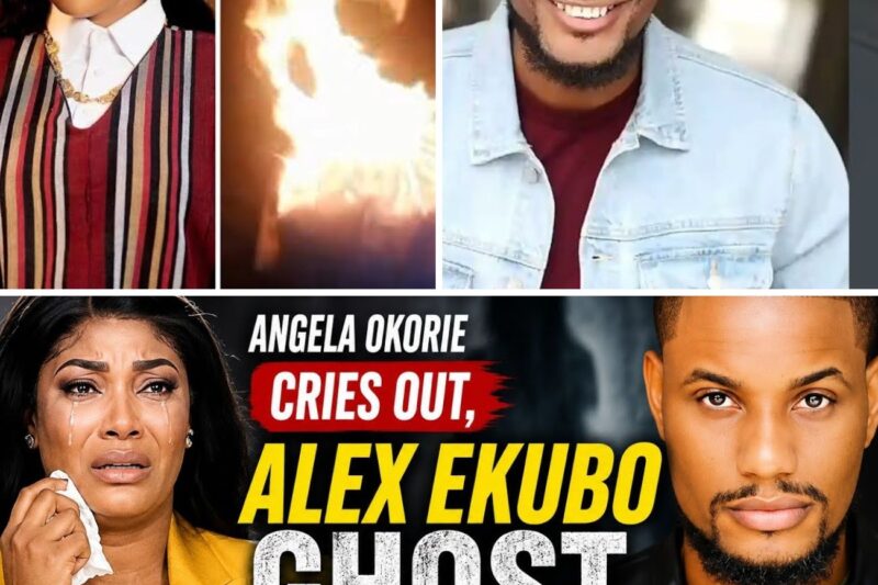 Help me, Alex Ekubo’s ghost is haunting me! Angela Okorie cries for help after burning Alex Ekubo’s shroud