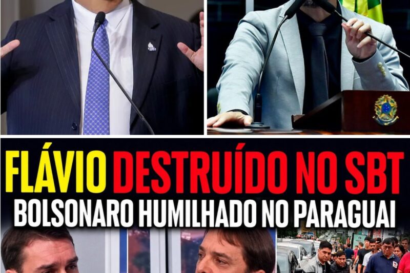 “Chocante! Flávio Bolsonaro Explode: Defende Miliciano Publicamente e Acusa Lula de Aliança com Crime – Veja os Detalhes!”
