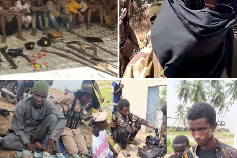 Lekki Shock: Area Boys Catch Suspected Armed Fulani Men With Cutlasses And Daggers — Nigerians Are Asking One Terrifying Question”