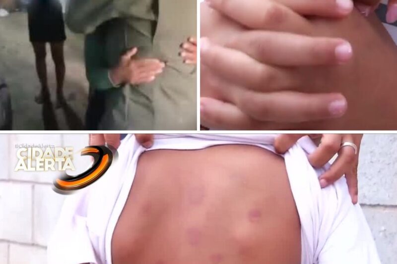 “Pesei um pouco a mão” – Pai confessa brutalidade e deixa filho de 8 anos marcado: veja a fúria da mãe e o clamor por justiça!